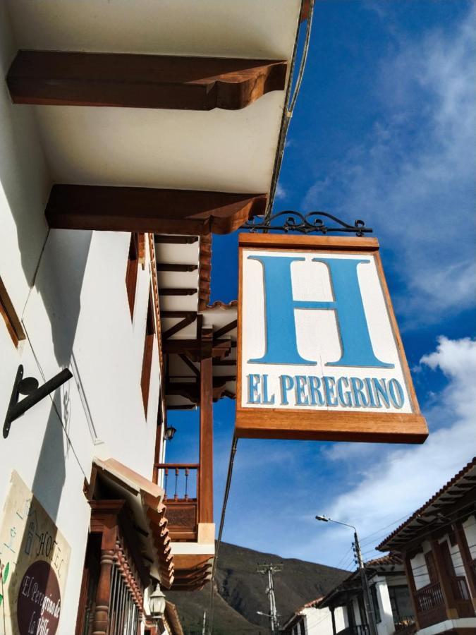 Hotel El Peregrino De La Villa 莱瓦镇 外观 照片